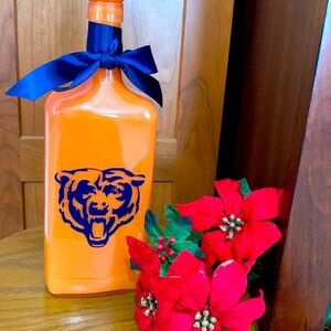 NFL Team Chicago Bears Logo Spirit Bottle Lantern